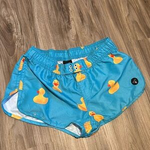 Molokai surf co duck boys swim shorts
